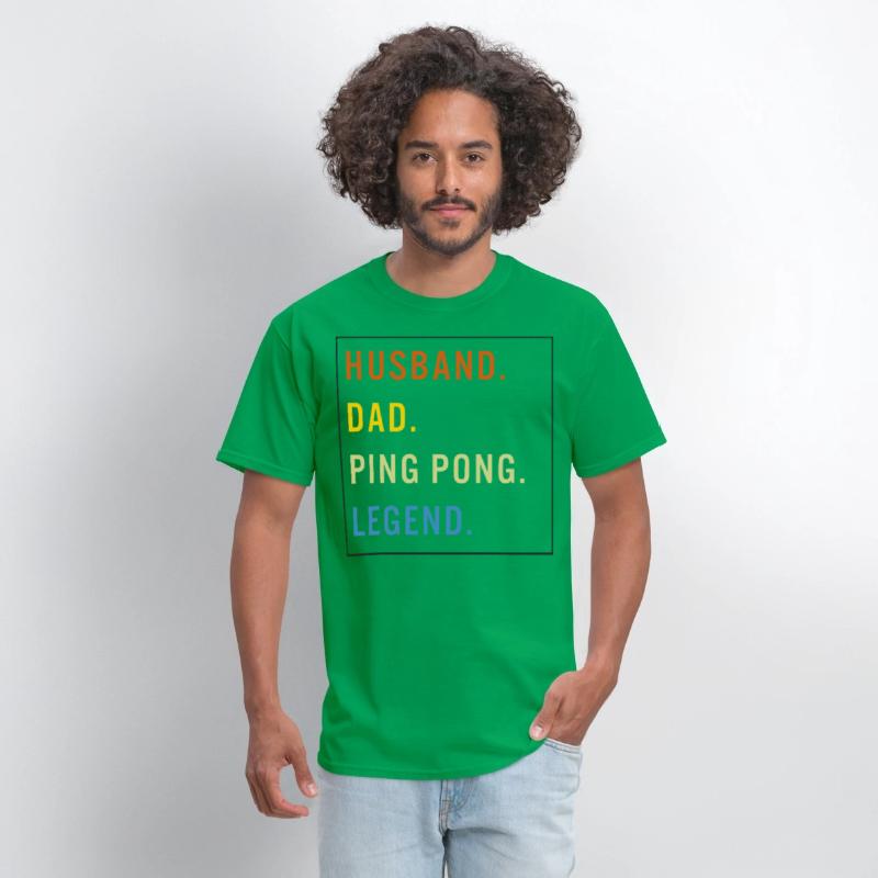 Ping Pong Shirt, Husband Dad Ping Pong Legend Tee