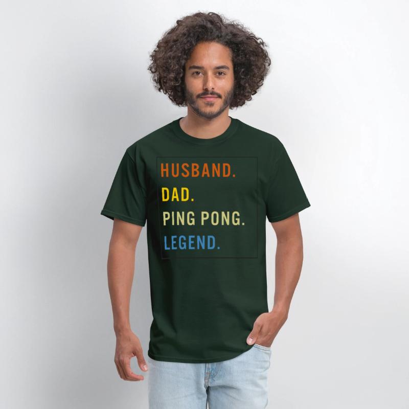 Ping Pong Shirt, Husband Dad Ping Pong Legend Tee