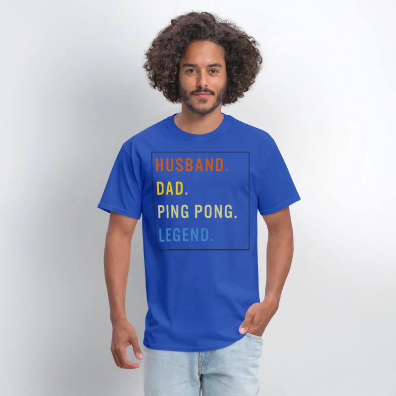 Ping Pong Shirt, Husband Dad Ping Pong Legend Tee