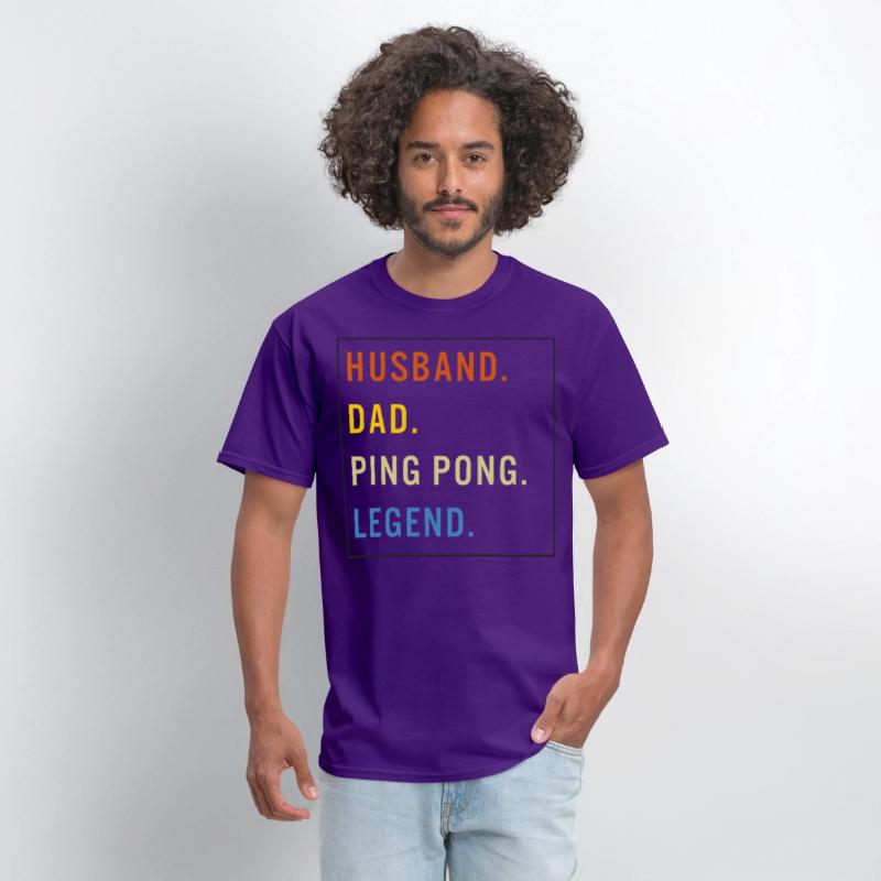 Ping Pong Shirt, Husband Dad Ping Pong Legend Tee