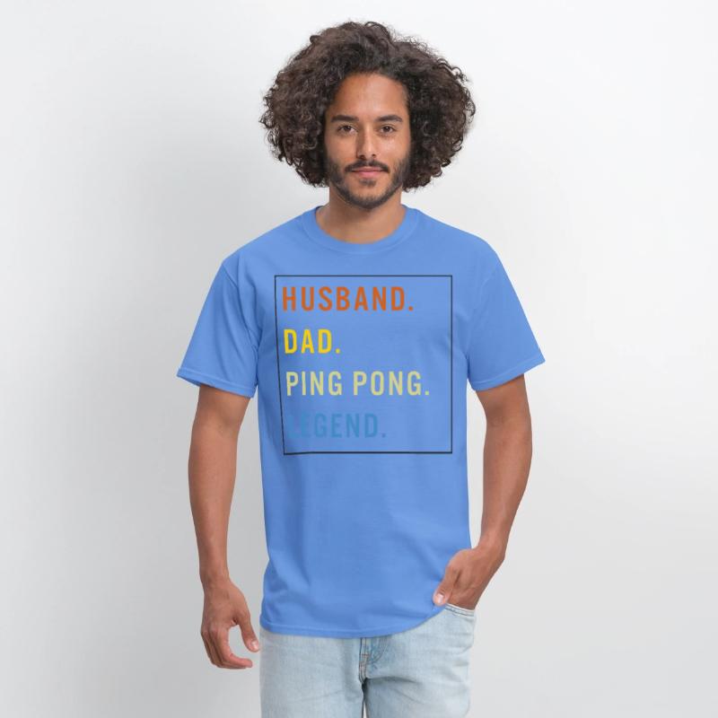 Ping Pong Shirt, Husband Dad Ping Pong Legend Tee