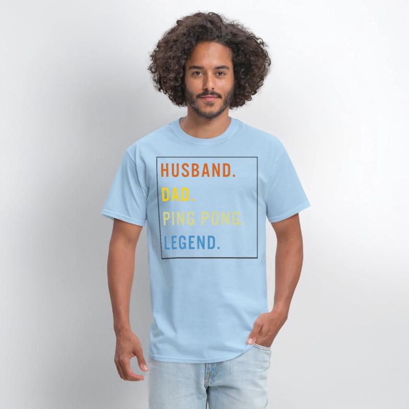 Ping Pong Shirt, Husband Dad Ping Pong Legend Tee