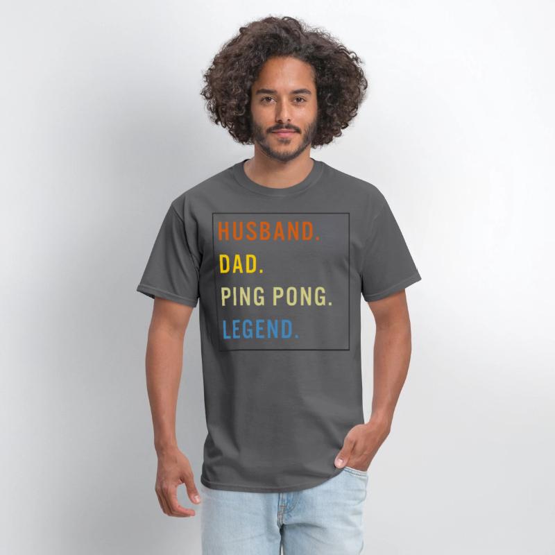 Ping Pong Shirt, Husband Dad Ping Pong Legend Tee