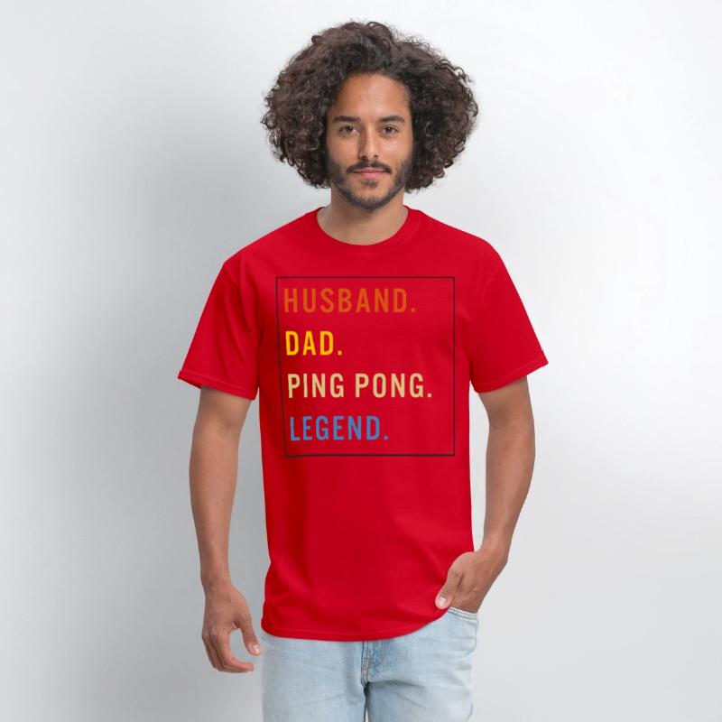 Ping Pong Shirt, Husband Dad Ping Pong Legend Tee