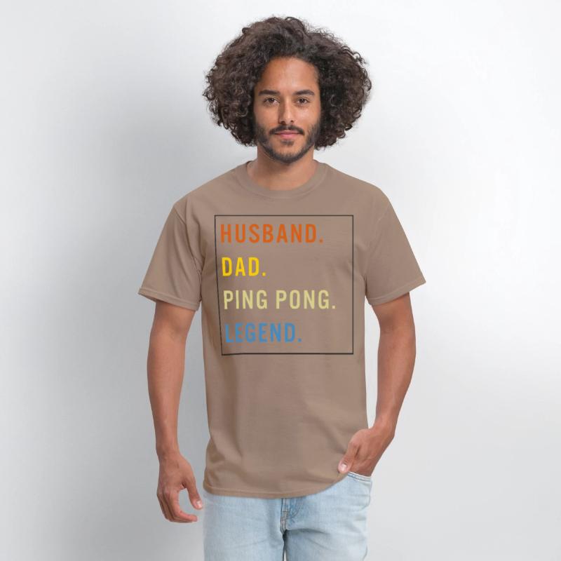 Ping Pong Shirt, Husband Dad Ping Pong Legend Tee