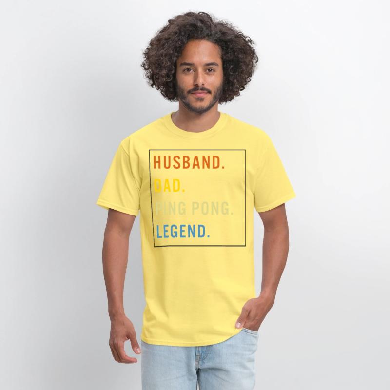 Ping Pong Shirt, Husband Dad Ping Pong Legend Tee