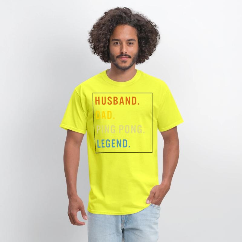 Ping Pong Shirt, Husband Dad Ping Pong Legend Tee