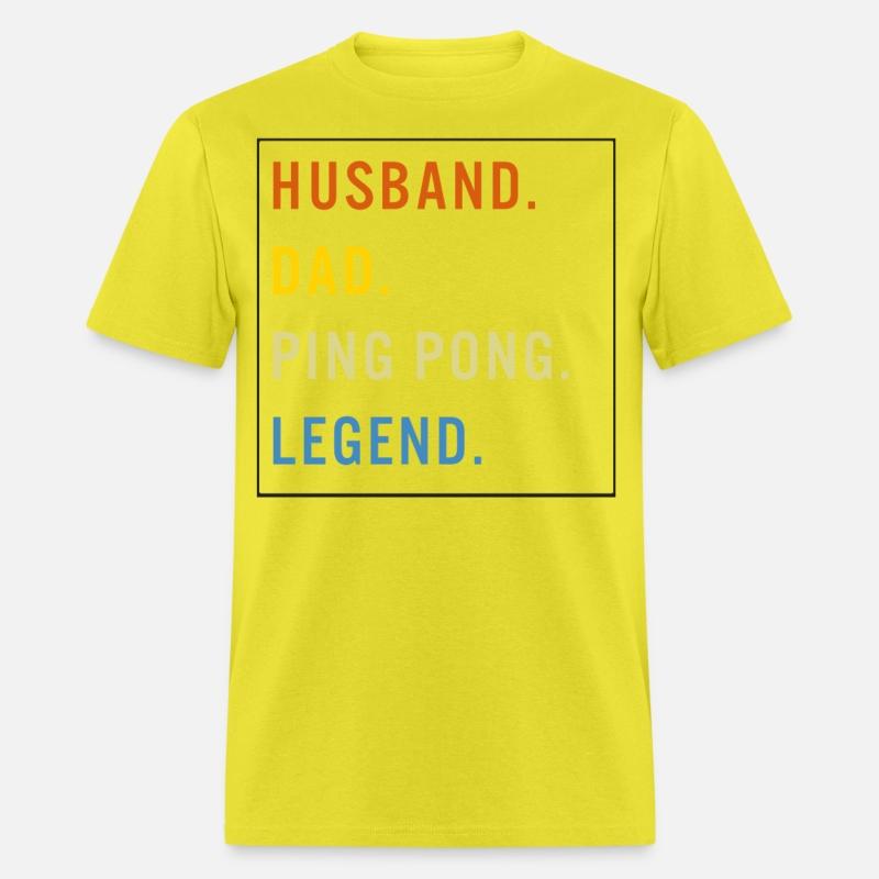 Ping Pong Shirt, Husband Dad Ping Pong Legend Tee