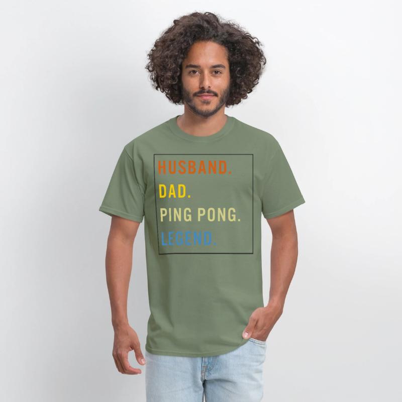 Ping Pong Shirt, Husband Dad Ping Pong Legend Tee