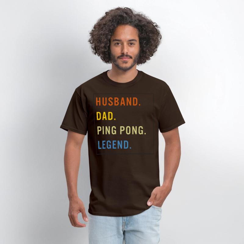 Ping Pong Shirt, Husband Dad Ping Pong Legend Tee