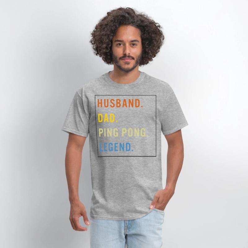 Ping Pong Shirt, Husband Dad Ping Pong Legend Tee