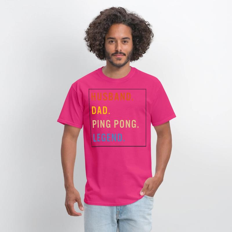 Ping Pong Shirt, Husband Dad Ping Pong Legend Tee