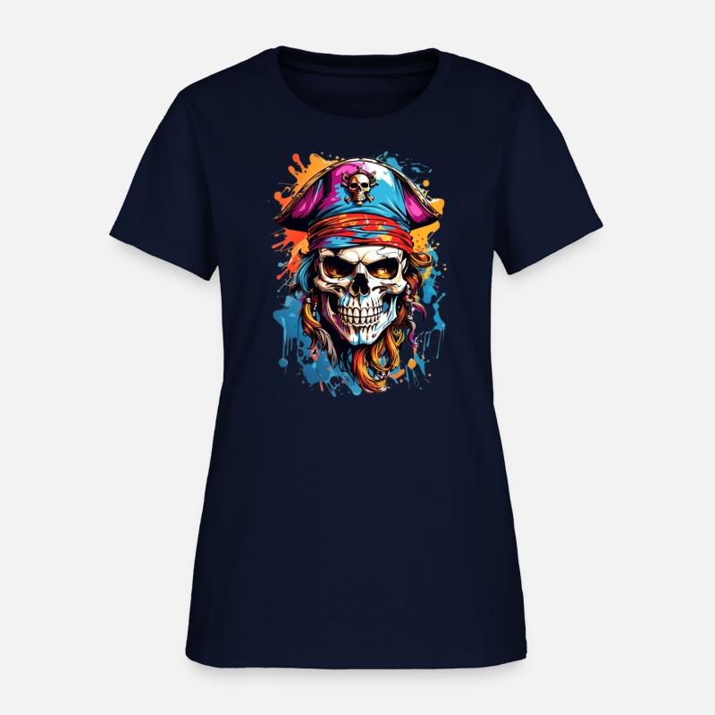 Pirate Skull Illustration