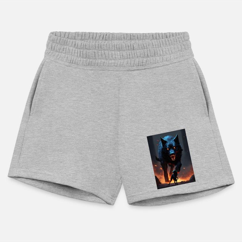 pitch black dire wolf