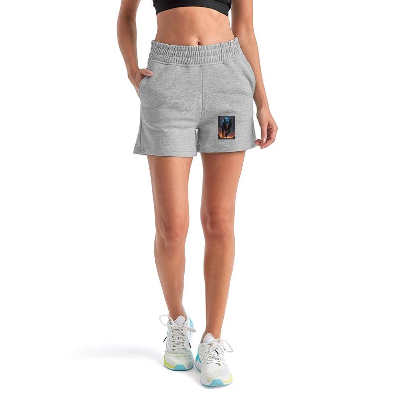 pitch black dire wolf