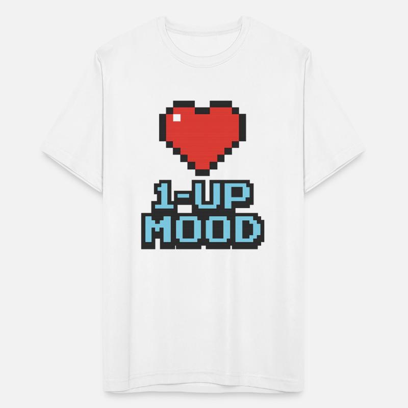 Pixel Art Gamer Heart 1 UP Mood