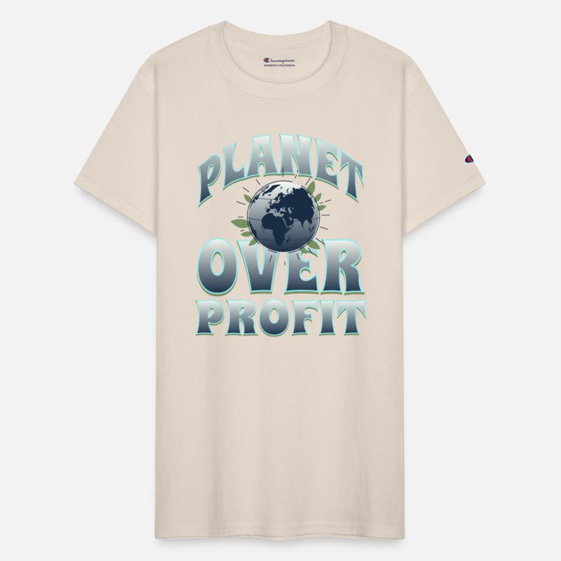 Planet Over Profit Environmental Protection Earth