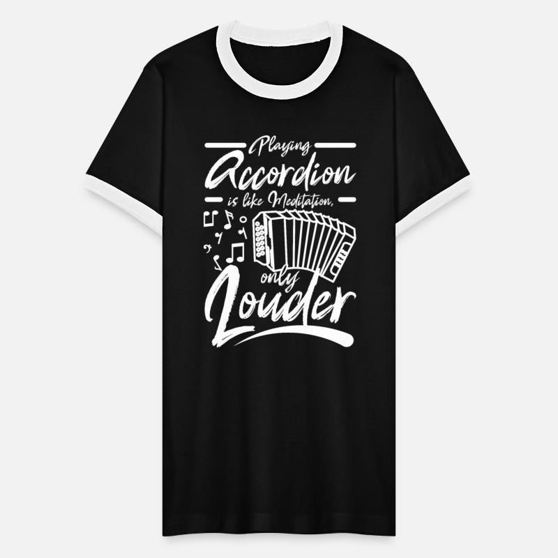 Playing accordion is like meditation only louder