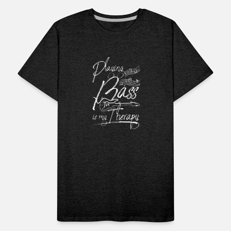 Playing bass is my therapy