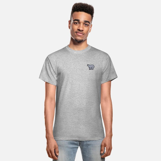 Polar bear embroidered