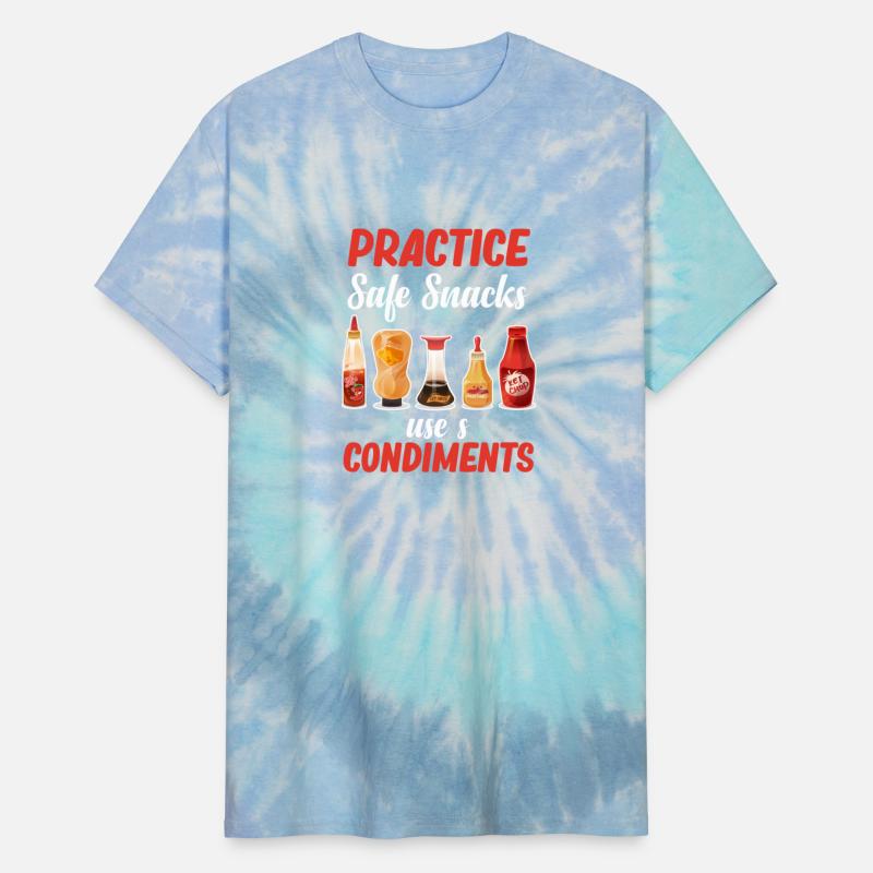 Practice Safe Snacks Use A Condiments Mustard