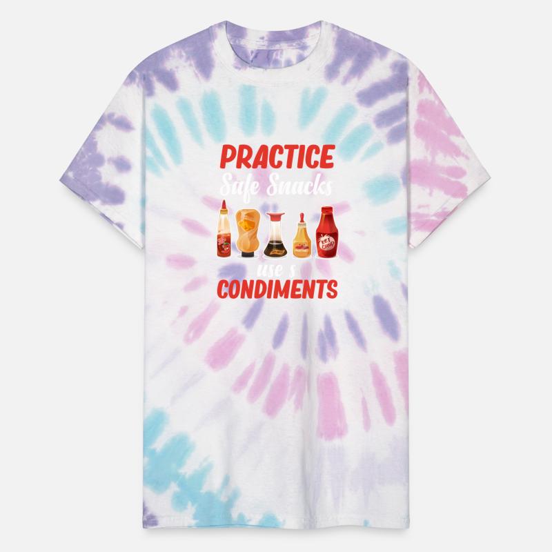 Practice Safe Snacks Use A Condiments Mustard