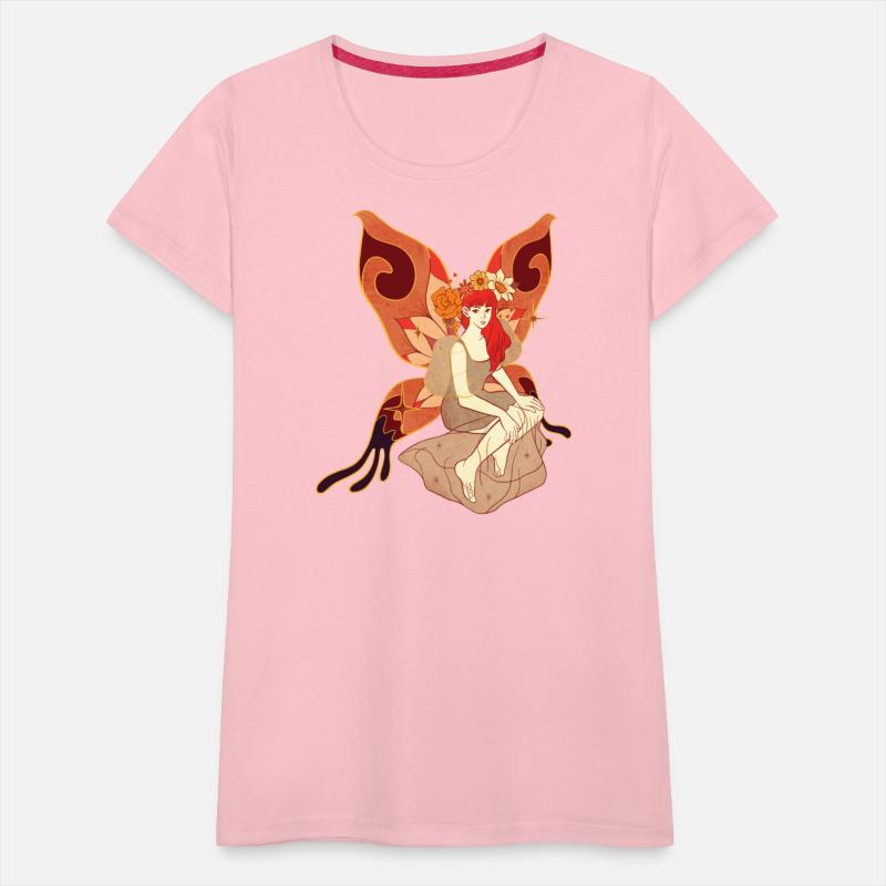 Pretty Woman With Abstract Wing