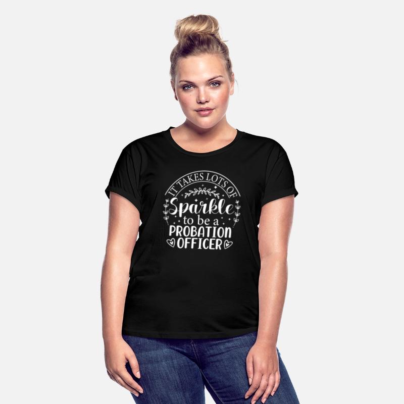 Probation Officer Tee for Women Cute Probation Off