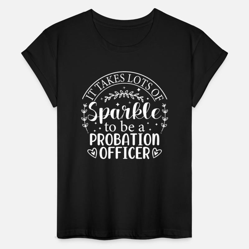 Probation Officer Tee for Women Cute Probation Off