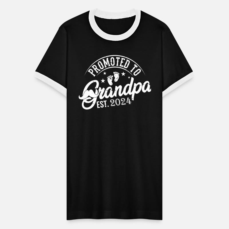 Promoted to grandpa 2024 New Grandad Gift 2024