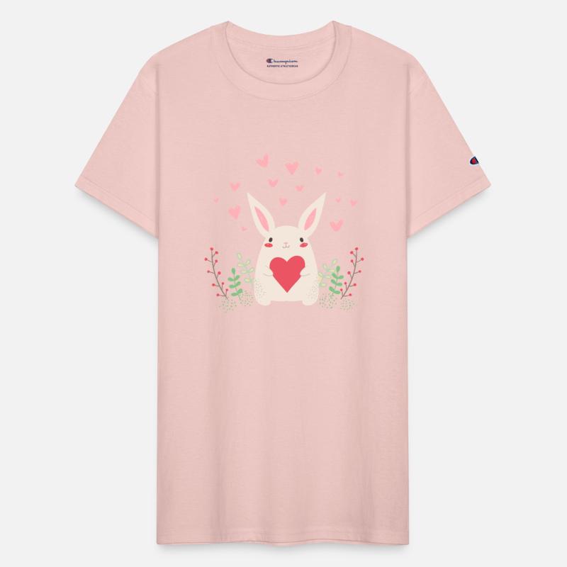 rabbit heart love valentines day