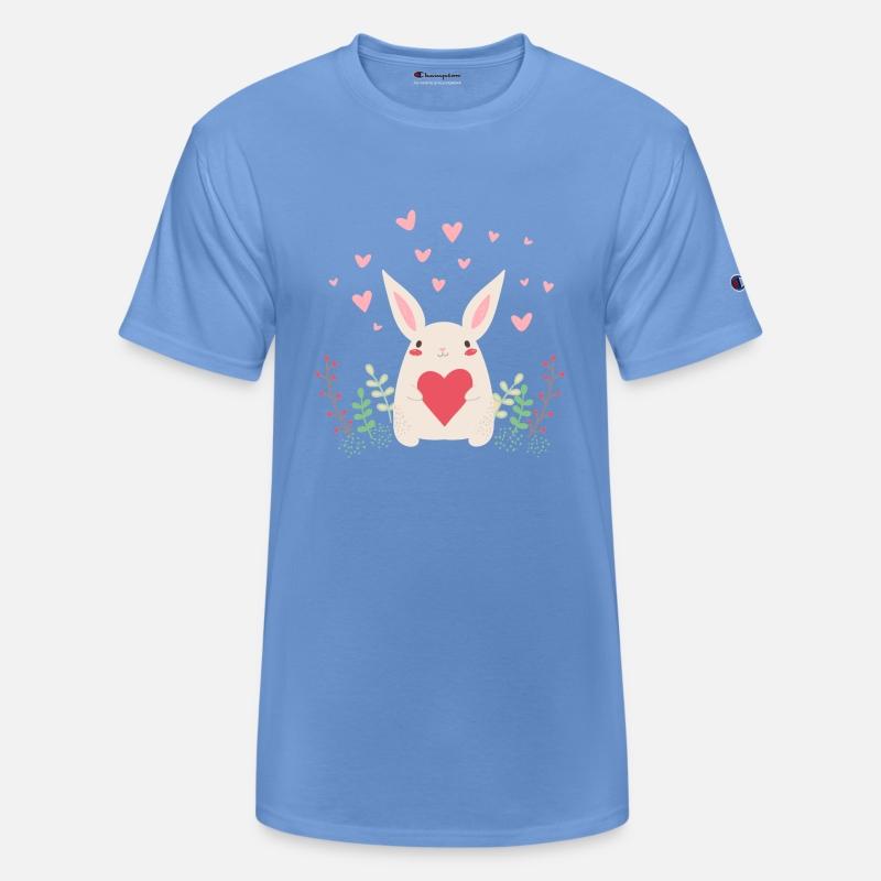 rabbit heart love valentines day
