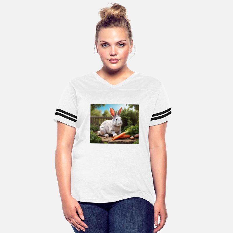 Rabbit is eating carrots