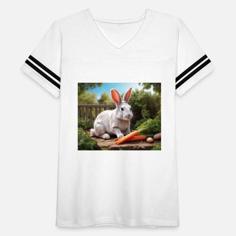 Rabbit is eating carrots