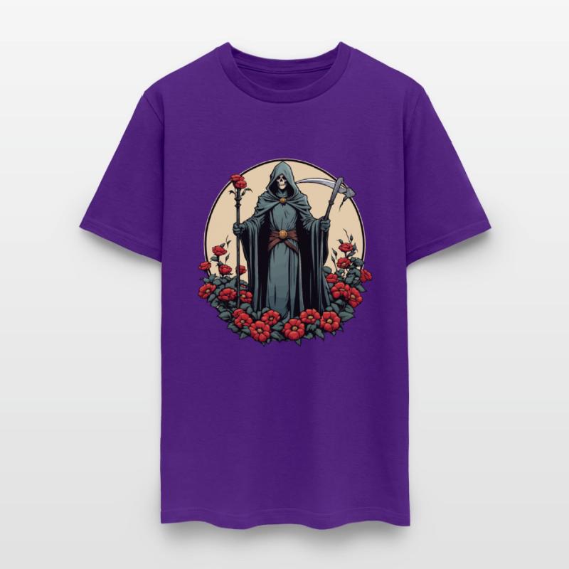 Reaper Flowers Illustration