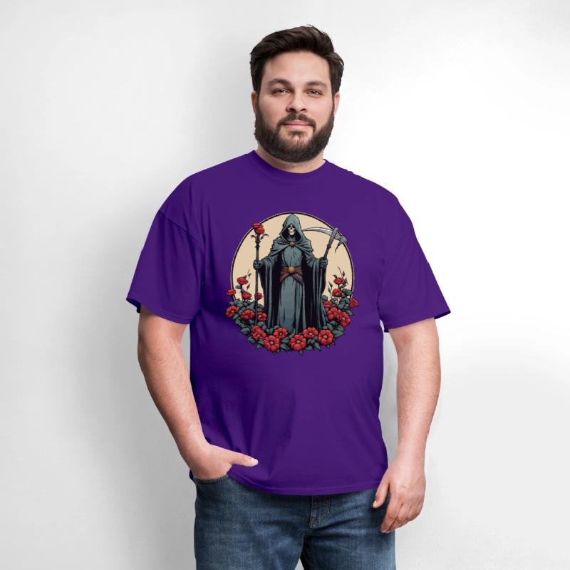 Reaper Flowers Illustration