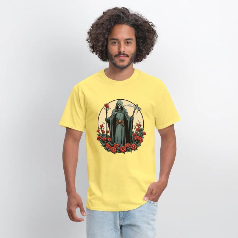 Reaper Flowers Illustration