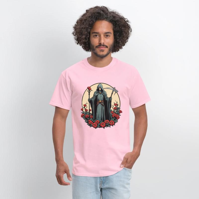 Reaper Flowers Illustration