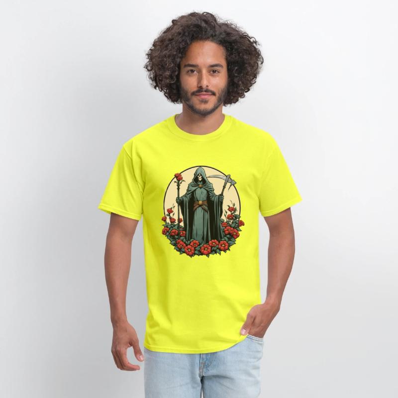 Reaper Flowers Illustration