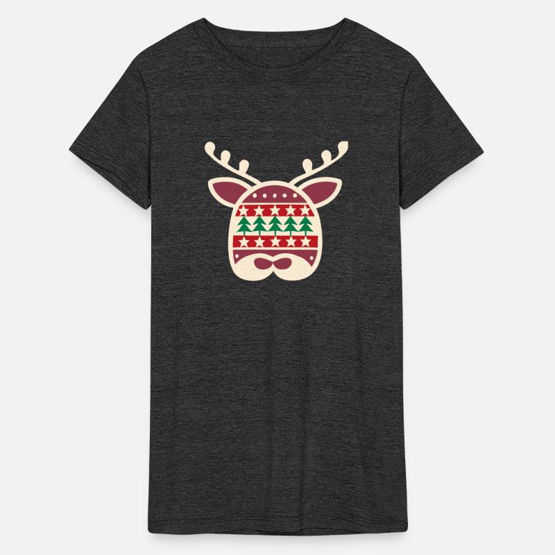 Reindeer Head Ugly Sweater Design