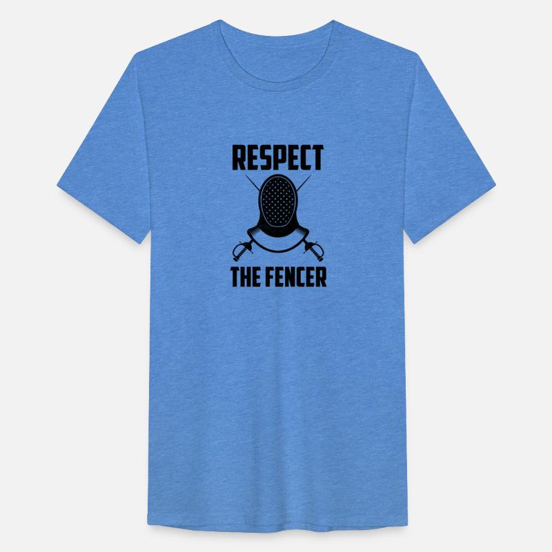 Respect The Fencer Sports Swordsmanship Saber Pun
