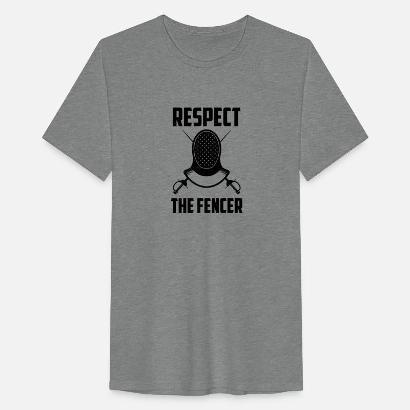 Respect The Fencer Sports Swordsmanship Saber Pun