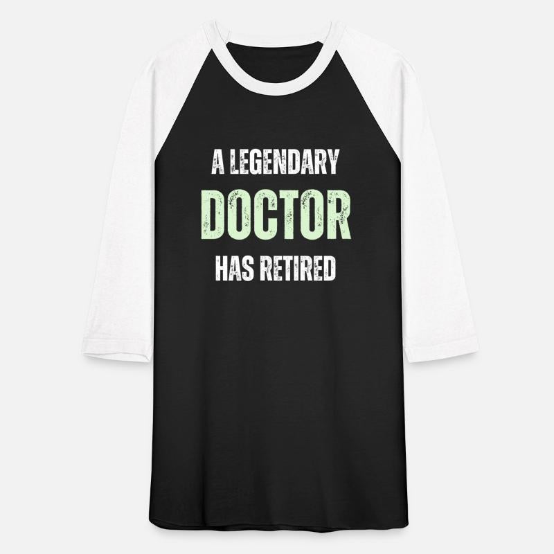 Retired doctor Funny retirement gift textured text