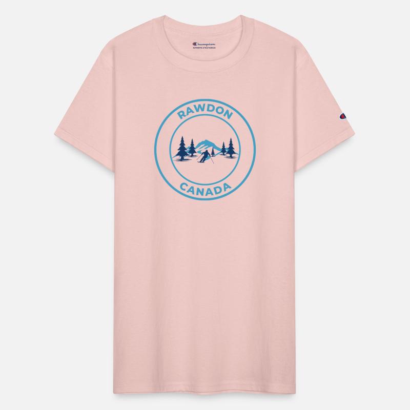 Retro Cool Skiing in Rawdon Canada souvenir