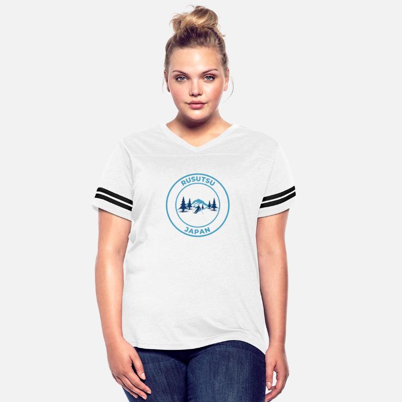 Retro Cool Skiing Rusutsu Japan Vacation Souvenir