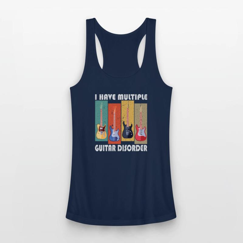 retro, Guiter loves, play, funny men gift T-Shirt