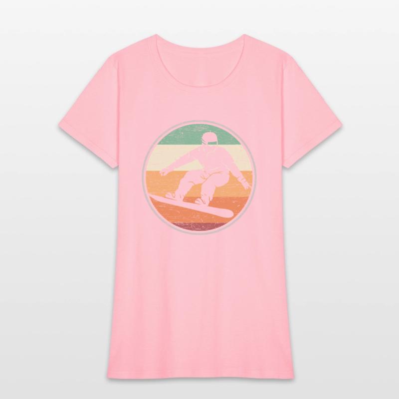 Retro Snowboarding Snowboarder Snowboard Winter