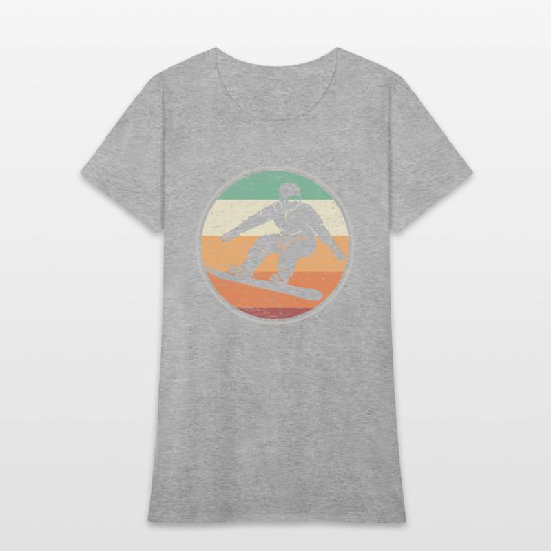 Retro Snowboarding Snowboarder Snowboard Winter