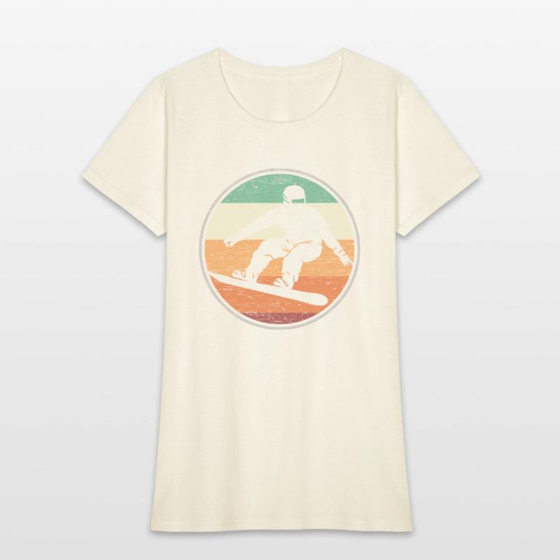 Retro Snowboarding Snowboarder Snowboard Winter