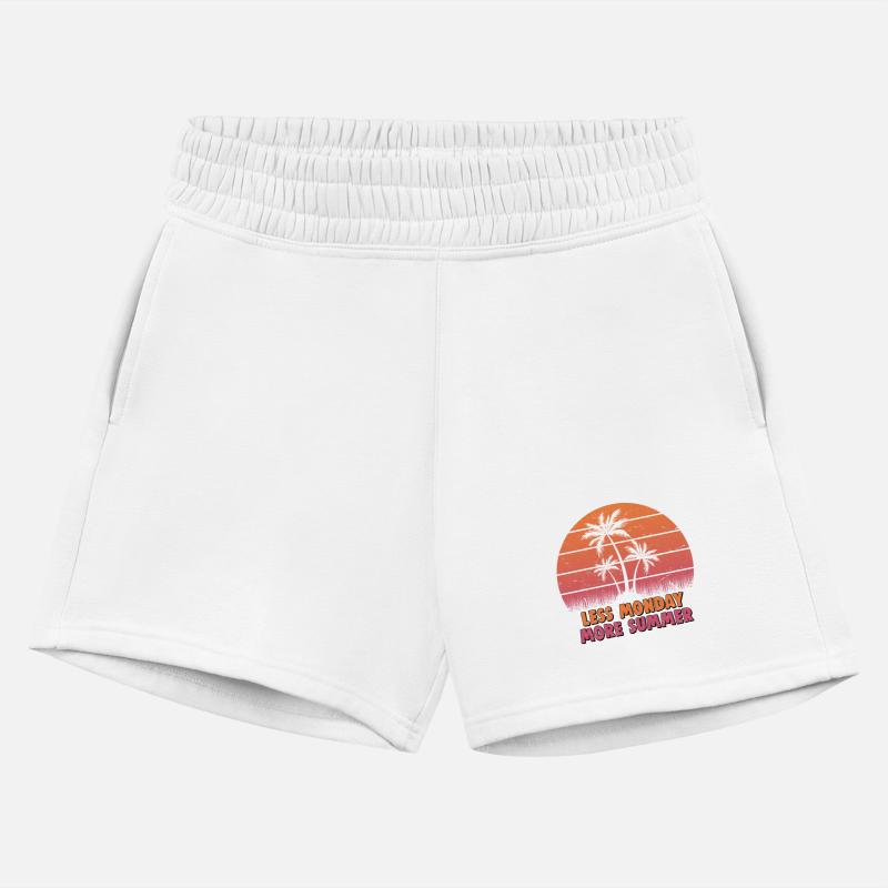 Retro sunset with palm trees and quote